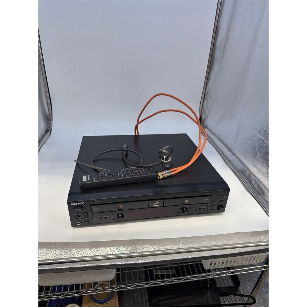 Sony RCD-W10 CD Recording Deck CD Player‎ CD-R - Fully Tested!